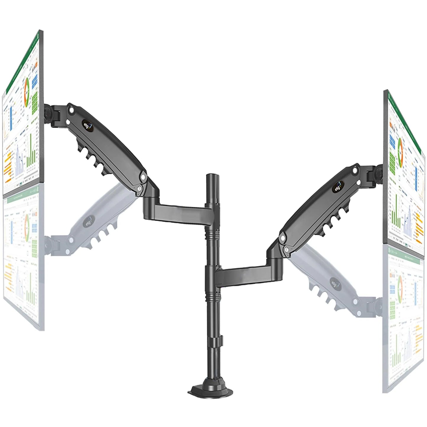 Suporte Torre Para Monitor Multiarticulado 22-32" ELG FH160N