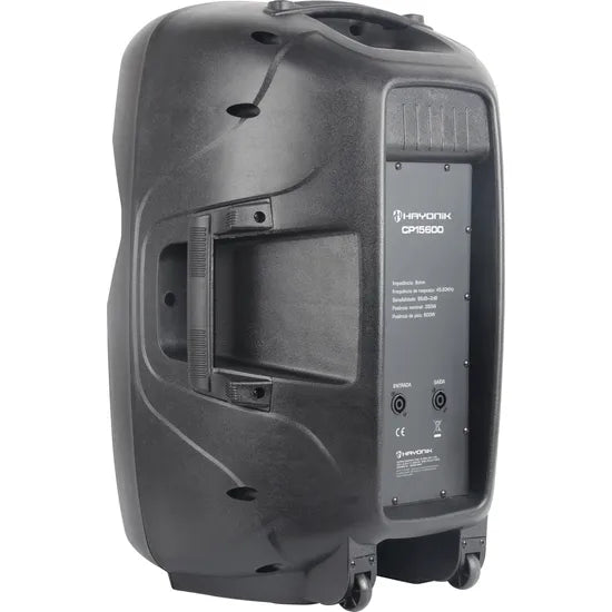 Caixa Acústica Passiva Hayonik CP-15600 600W Preta