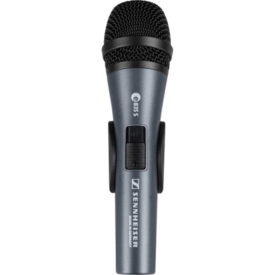 Microfone Sennheiser E835-S Dinâmico Cardioide