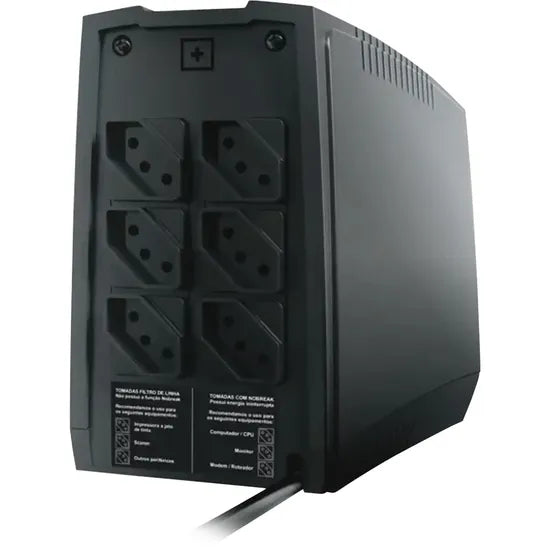 Nobreak Ts Shara Ups Compact 800VA 7Ah Bivolt
