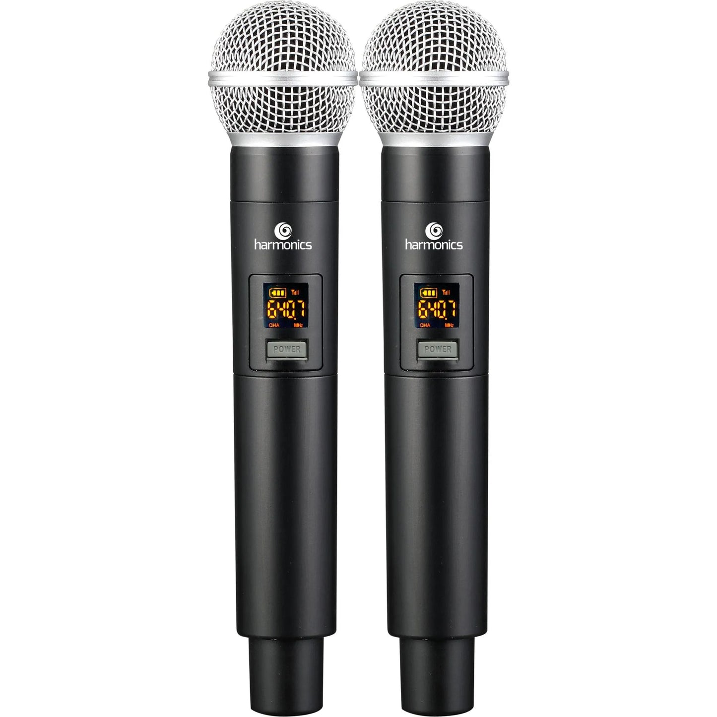 Microfone Sem Fio Harmonics HSF-200 Duplo