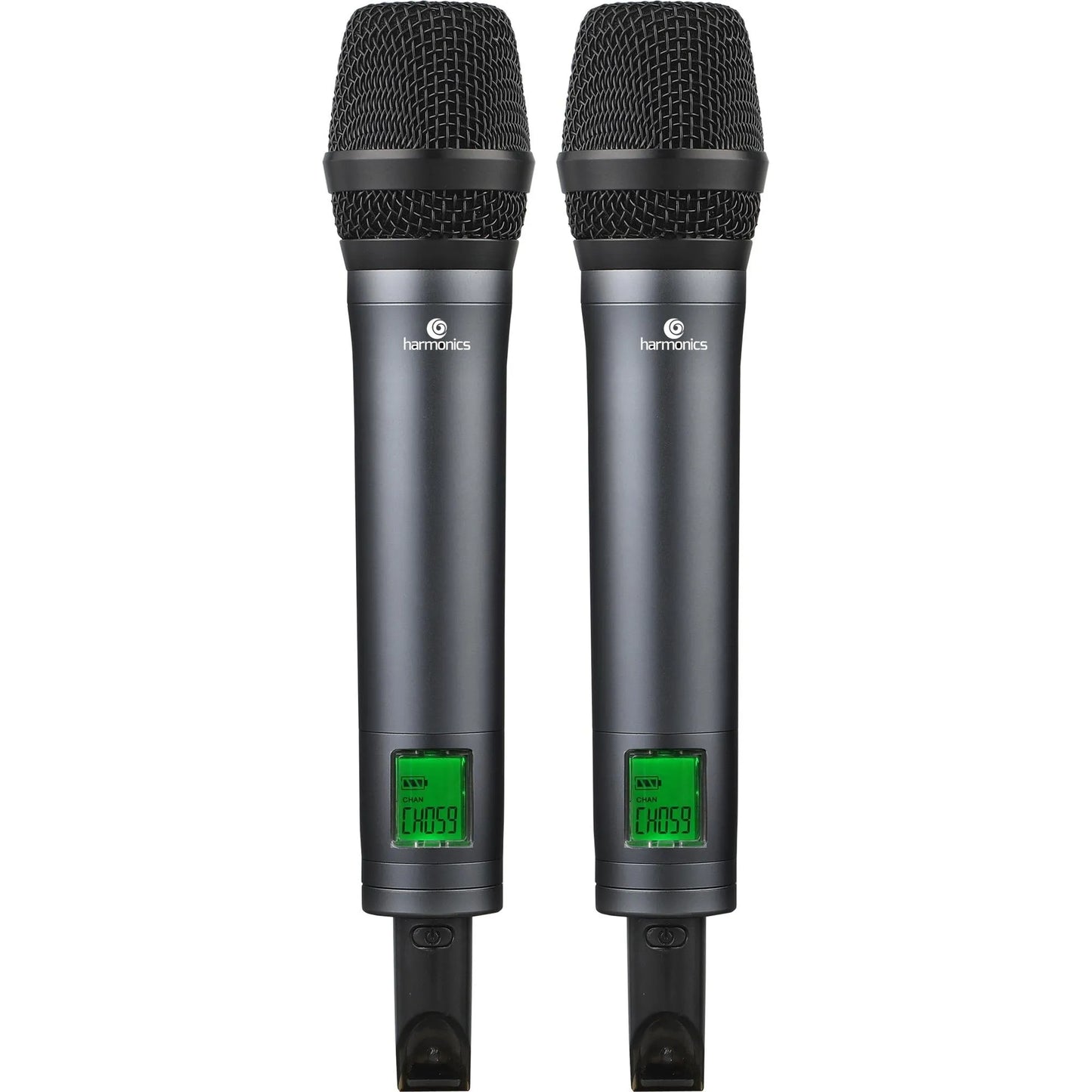 Microfone Sem Fio Harmonics HSF-300 Duplo
