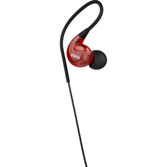 Fone de Ouvido Vokal E40 In Ear Vermelho
