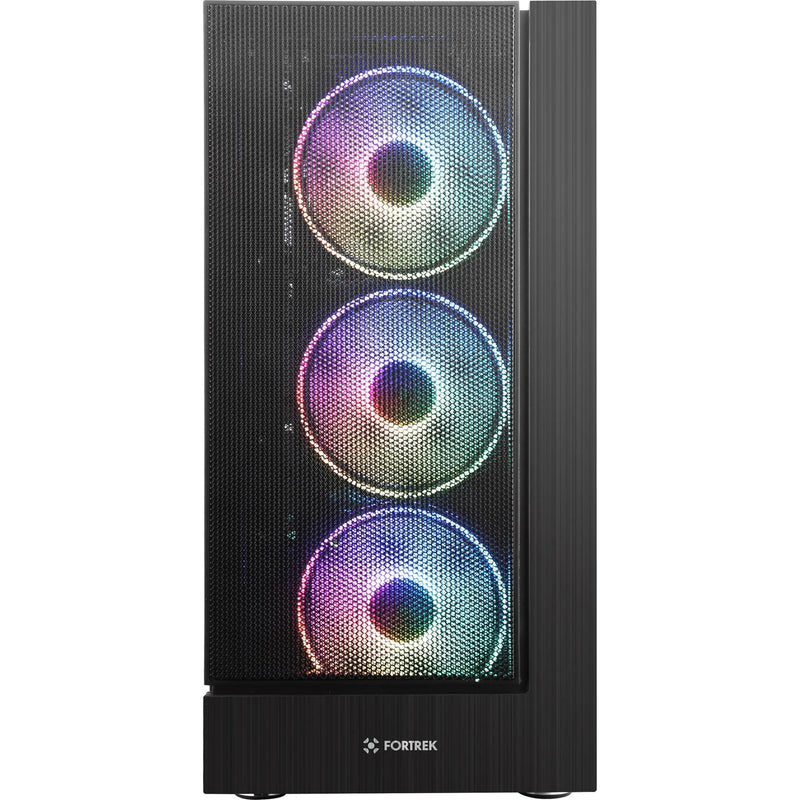 Gabinete Gamer Fortrek Cruiser Mid Tower RGB Preto