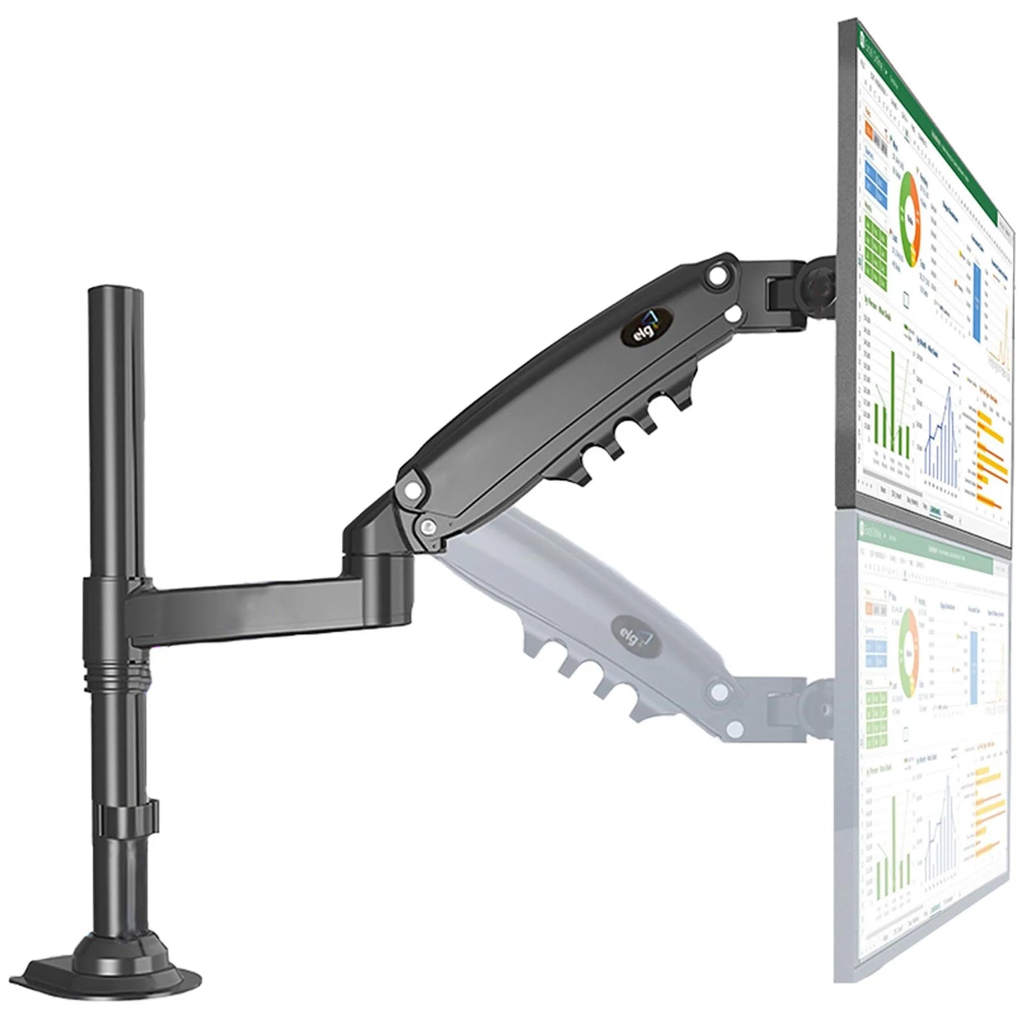 Suporte Torre Para Monitor Articulado 22-35" ELG FH80N
