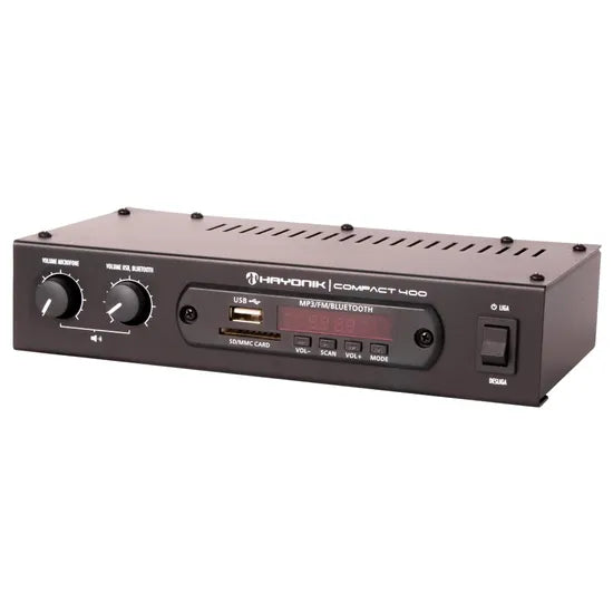 Amplificador Hayonik Compact 400 40W RMS Com Bluetooth