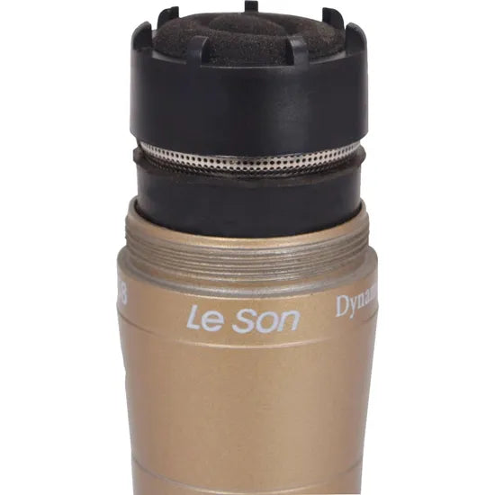 Microfone de Mão Leson LS58 Dinâmico Champanhe