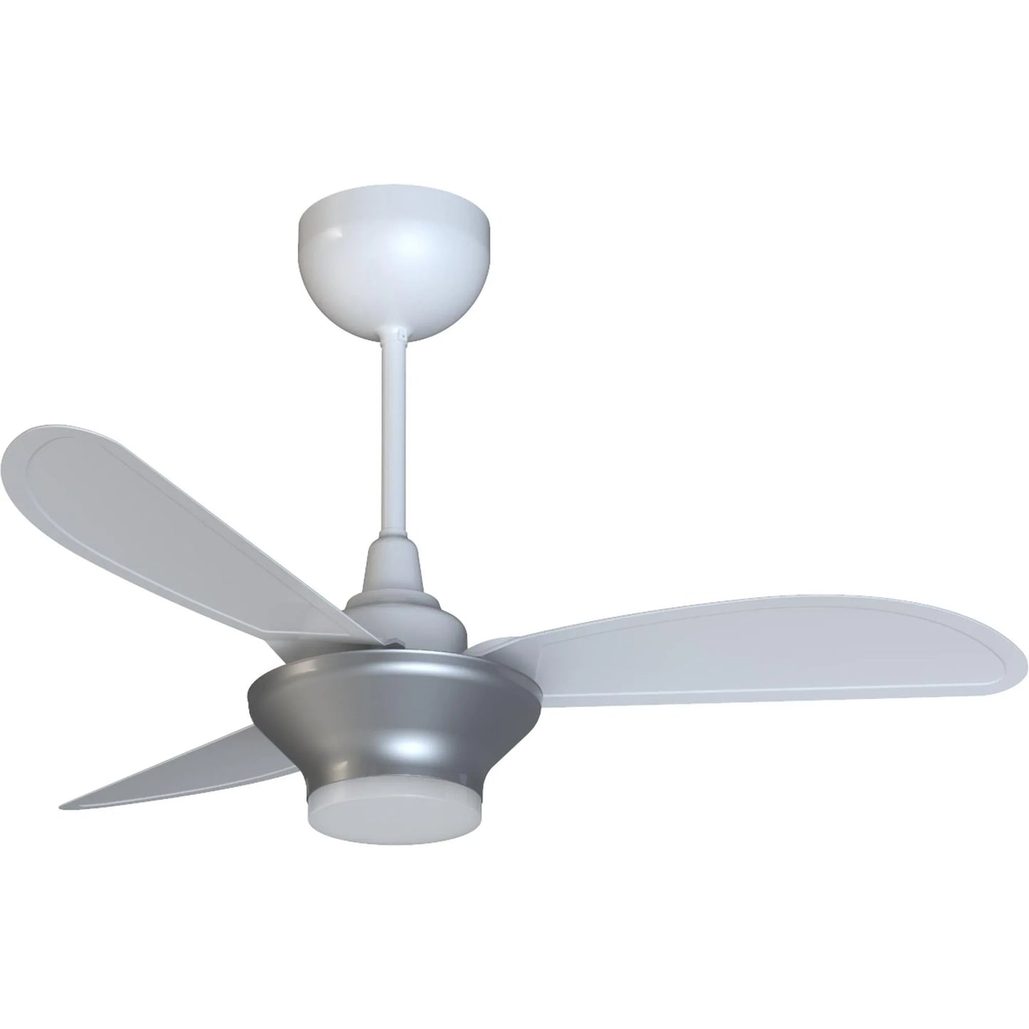 Ventilador de Teto Ventisol 3 Pás Branco/Cinza Bivolt