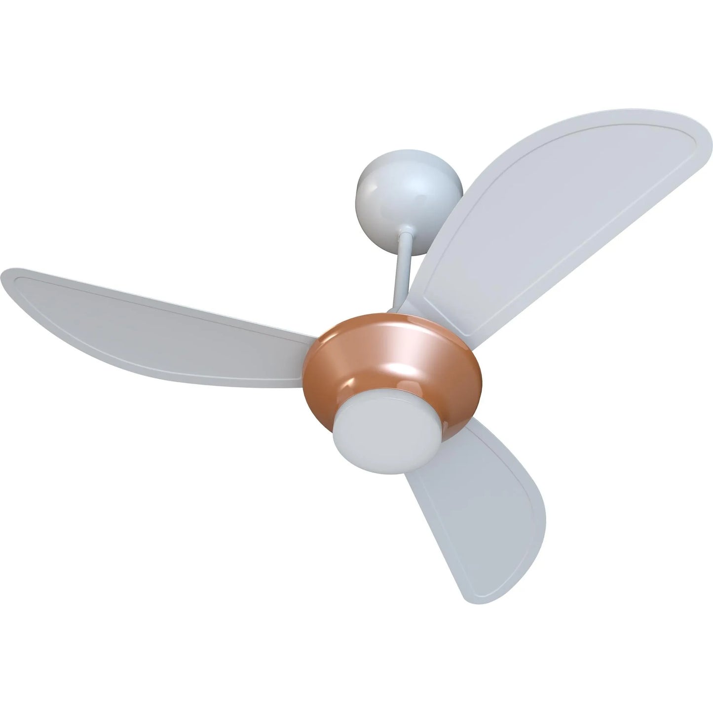 Ventilador de Teto Ventisol 3 Pás Branco/Bronze Bivolt