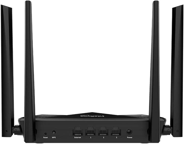 Roteador Wi-Fi 6 Dual Band RX 1500 Preto Intelbras