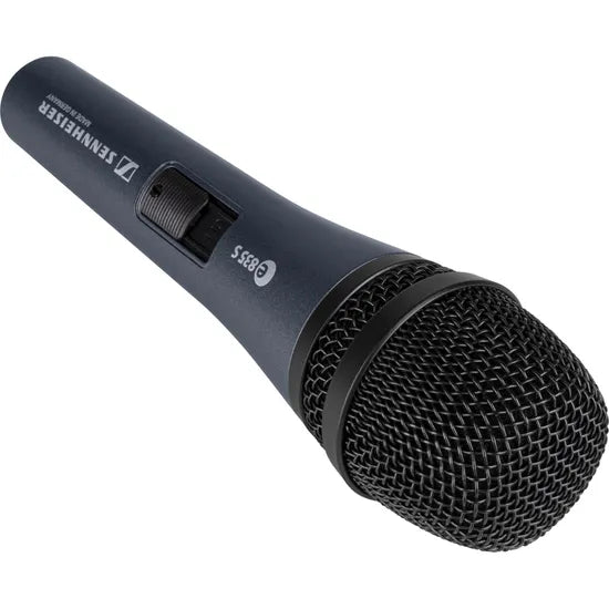 Microfone Sennheiser E835-S Dinâmico Cardioide