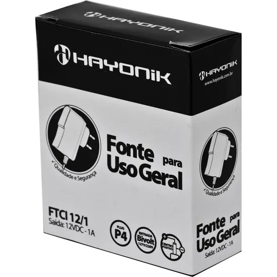 Módulo Pré Amplificador Hayonik MP3 1000BT C/ FM/USB/MP3/Bluetooth